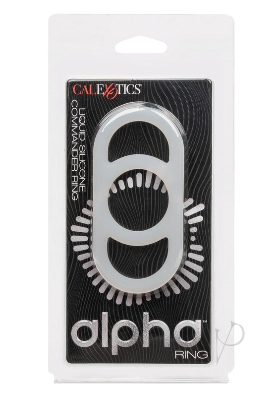 Alpha Liquid Silicone Commander Ring – Natural White