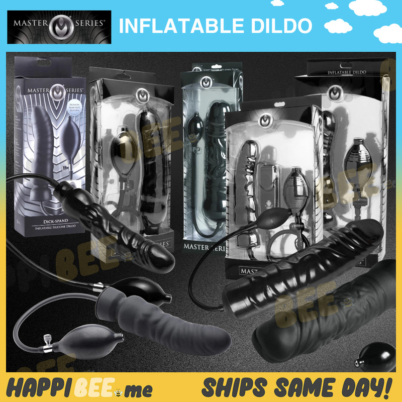Master Series INFLATABLE Realistic Dildo🍯Couple Vagina Anal Prostate Penis Dong