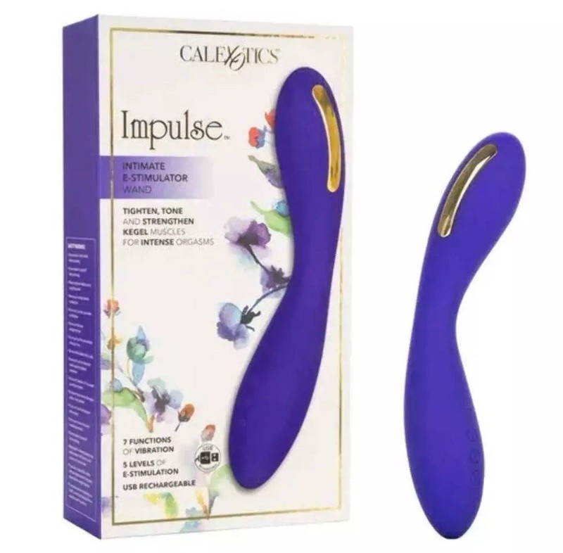 CALEXOTICS- Impulse Intimate E-Stimulator Luxury Kegal Vibrating Wand