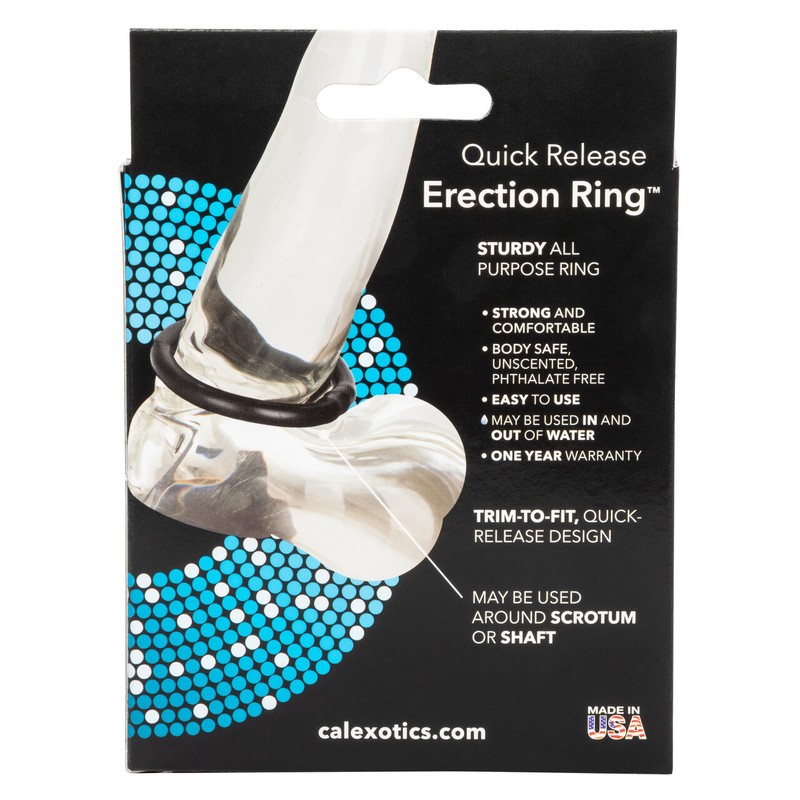 Quick Release Erection Ring Trim-To-Fit Penis Enhancer Prolong Delay Ejaculation gallery