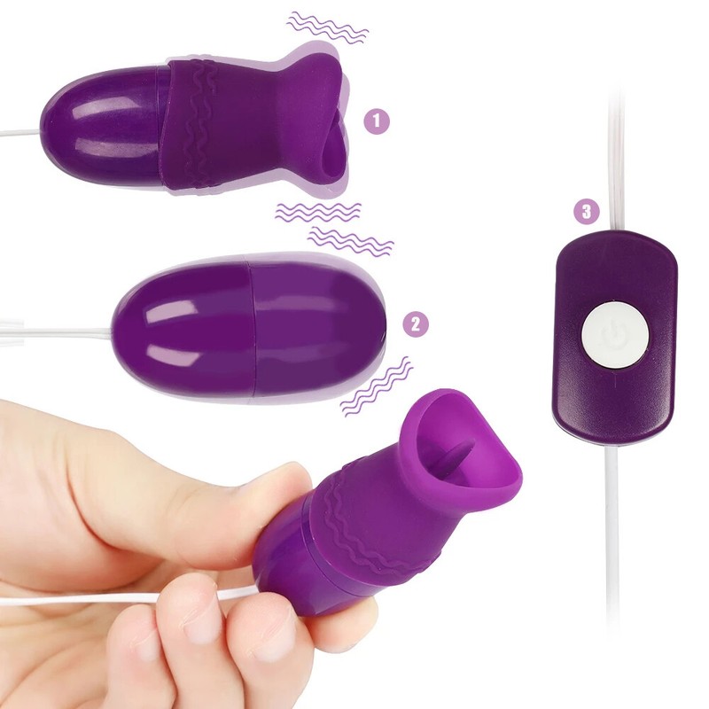 Remote Control Vibrating G-Spot Dual Bullet Egg Vibe Vibrator Sex Toys For Women gallery