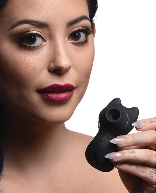 XR Brands Inmi Shegasm Sucky Kitty Clitoral Stimulator, Black gallery