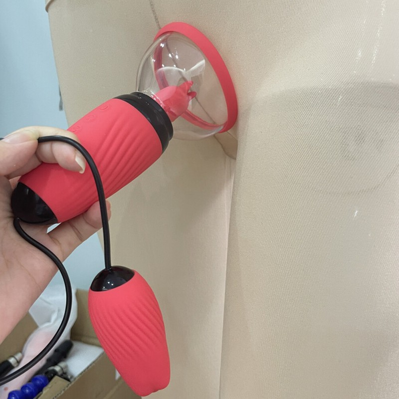 Nipple Clitoral Vaginal Suck Vacuum Pussy Pump Massager Vibrator Women Sex Toys gallery