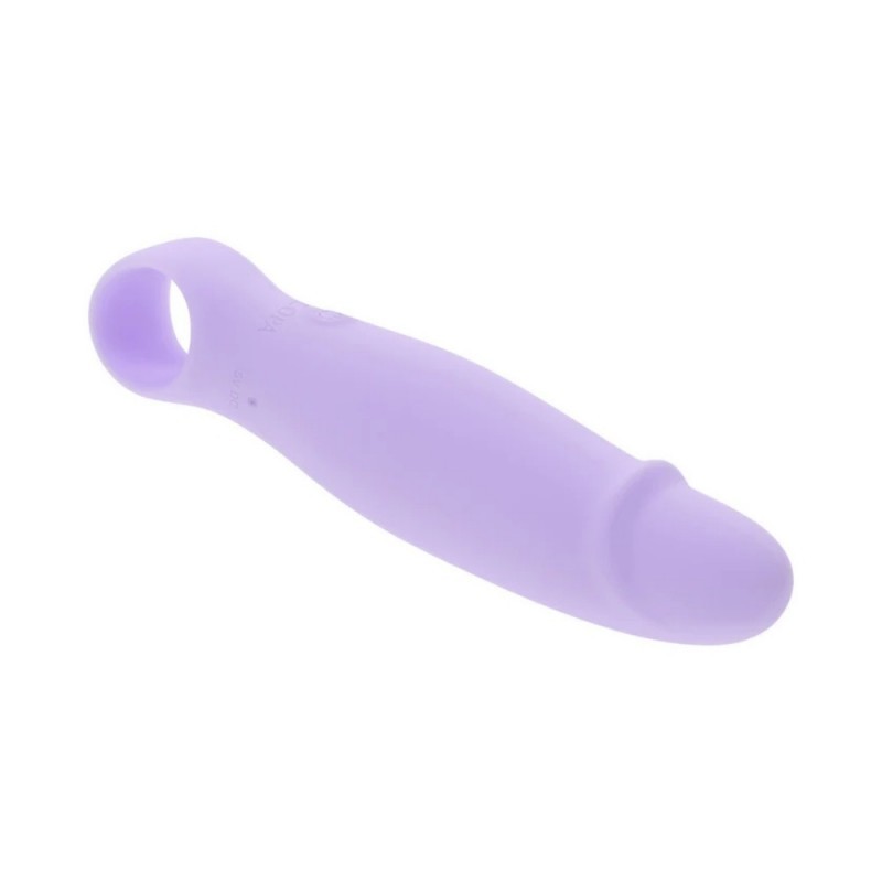 Petite Pecker Penis-Shaped G-spot Anal Bullet Vibrator with Ringed Handle gallery