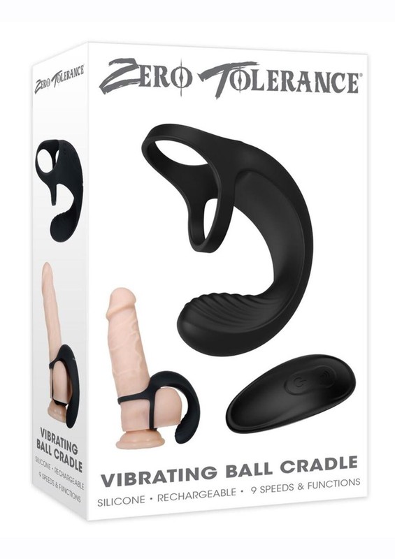 Zero Tolerance Vibrating Ball Cradle Cock Ring with Remote Control gallery