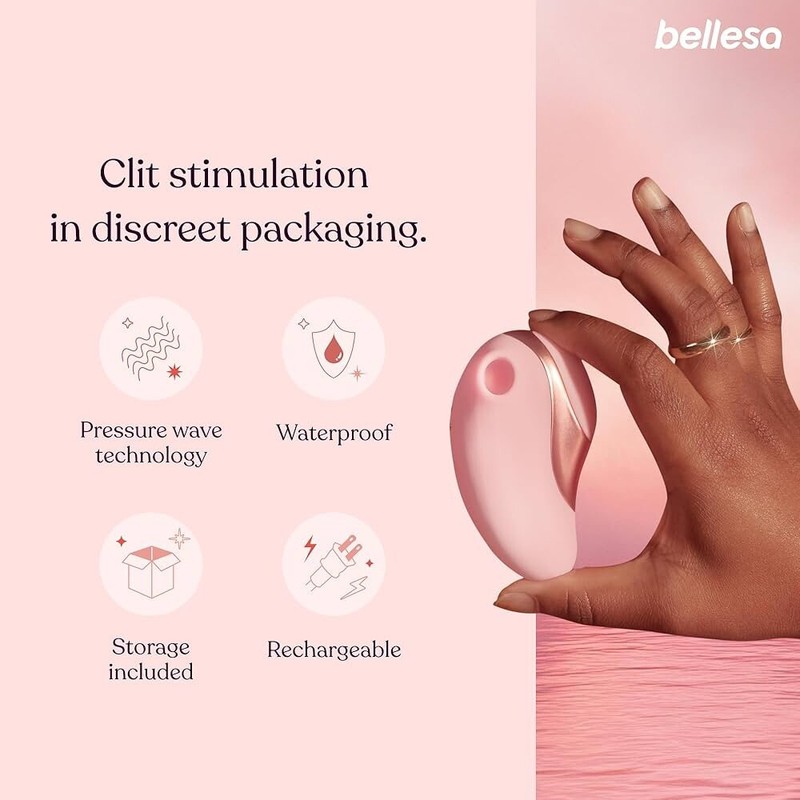 Bellesa Pebble Suction Vibrator gallery