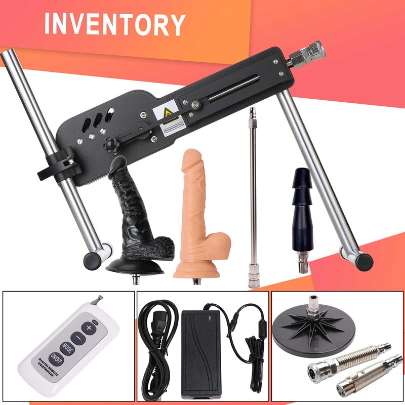Sex Machine Multi Accessories Vibrator Dildo Stimulator Adults Automatic Device