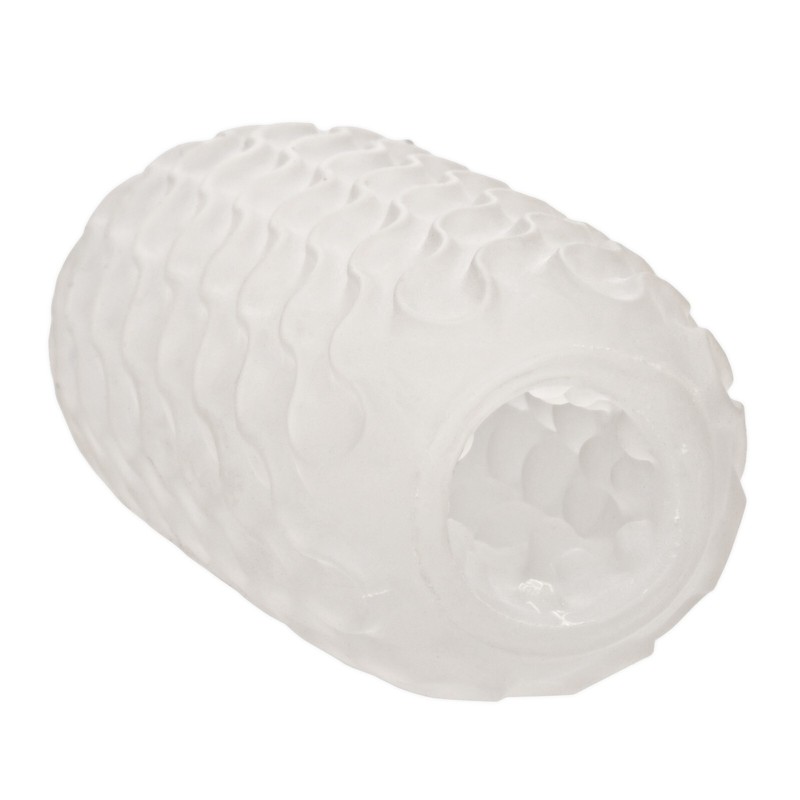 Cal Exotics Boundless Reversible Nubby Stroker Clear - Masturbation Sleeve gallery
