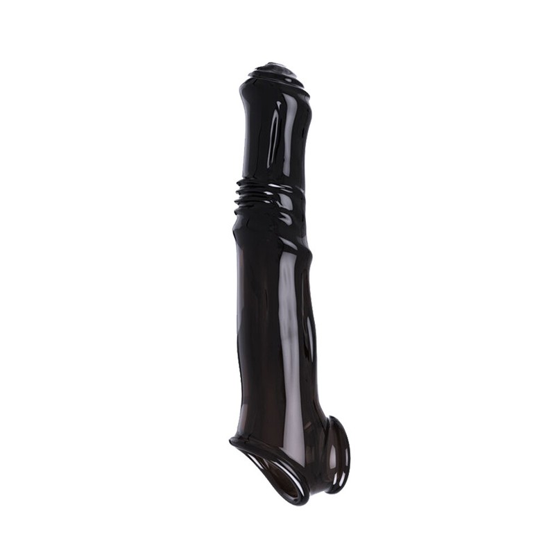 7cm Penis Sleeve Extender Cock Ring Vibrator Enlarger Sex Toys For Men Couples