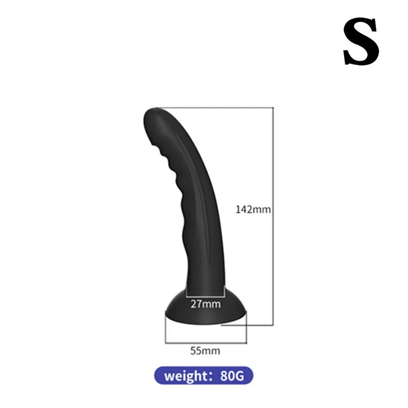 Black Anal Plug Soft material Butt Plugs Juguetes Sexuales deeldo Dildo Sex Toys