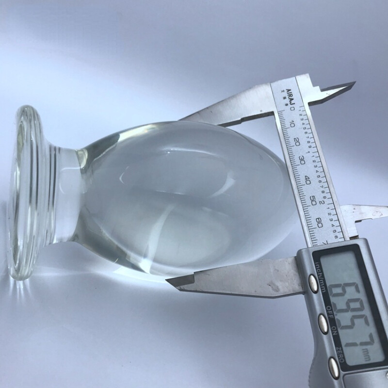 3 Size Glass Blockage Dildo Crystal Anus Bead Dick Sex Toys Large Butt Plug Anal gallery