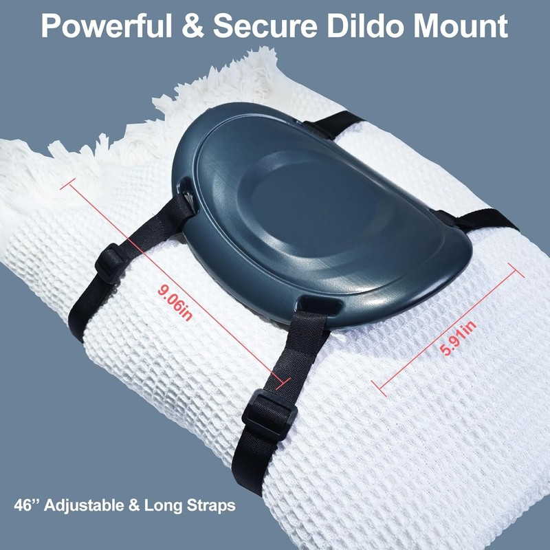Suction Cup Dildo Mount Sex Saddle Holder Strap Base for Pillow, Rolled Up Towel gallery
