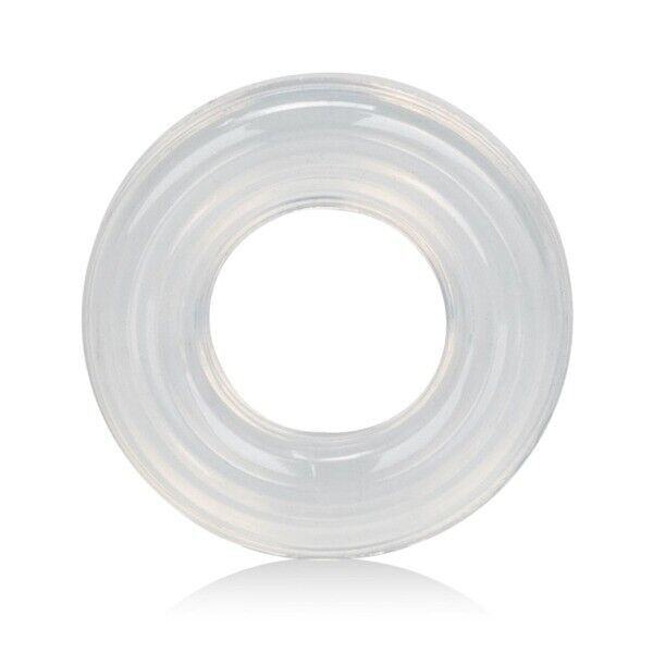 Stretchy Ultra Thick Textured Premium Silicone Penis Enhancer Cock Ring Large gallery