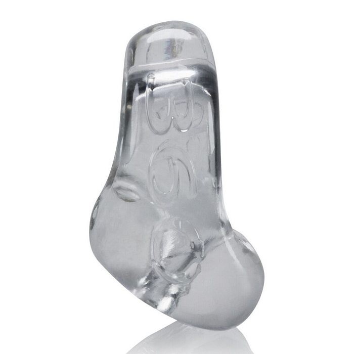 Oxballs Ultimately Pleasurable 360 Dual Use Cock Ring Clear, New