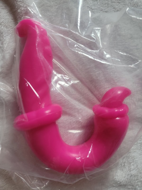Pink Double Ended Dildo Strapless Strap-On Vibrating Toy Adult New in Package
