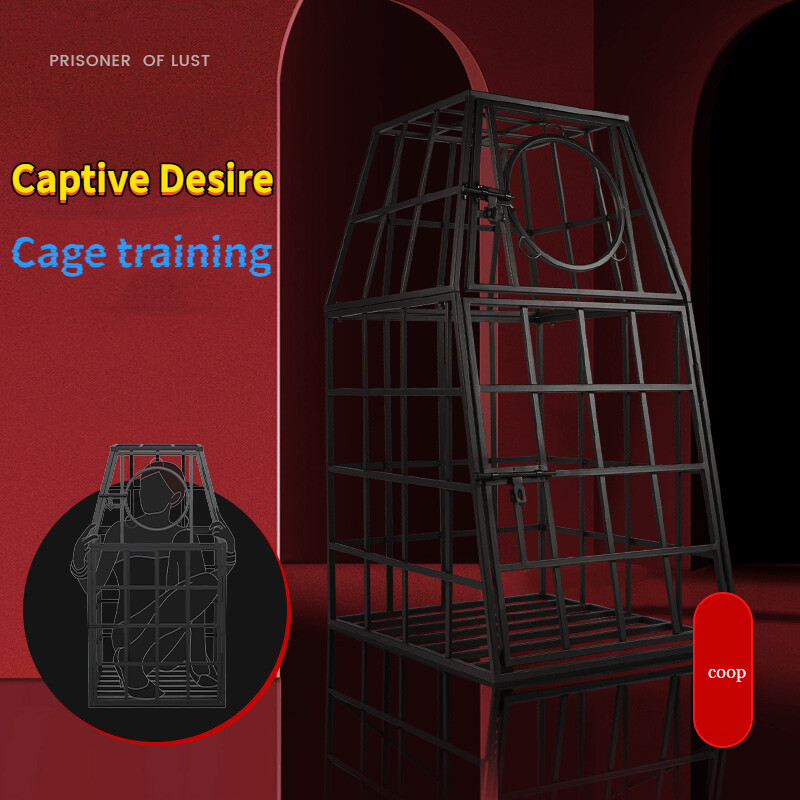 BDSM Bondage Kit Stools Torture Device Adult Sex Furniture Chair Cage Sex Toys