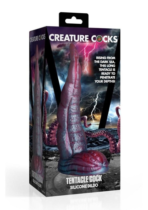 Tentacle Cock Silicone Dildo Multicolor Tentacle Design gallery