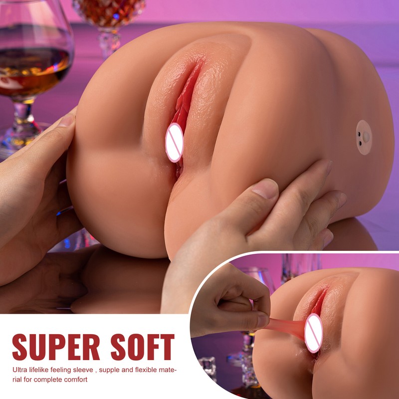 3 Speeds 7-Vibration Pussy Realistic Sex Toys for Men Masturbator Stroker Vagina gallery