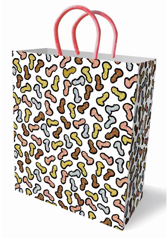 Glitterati Penis Party Gift Bag Fun And Cheeky Design for Parties