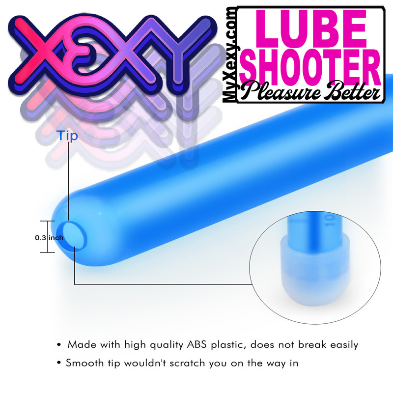 Lube Shooter 10ml Lubricants Syringe Applicator Mens Womens Adult Sex Toy XEXY! gallery