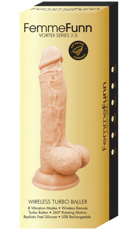 FemmeFunn Vortex Series 2.0 turbo baller vibrator wireless