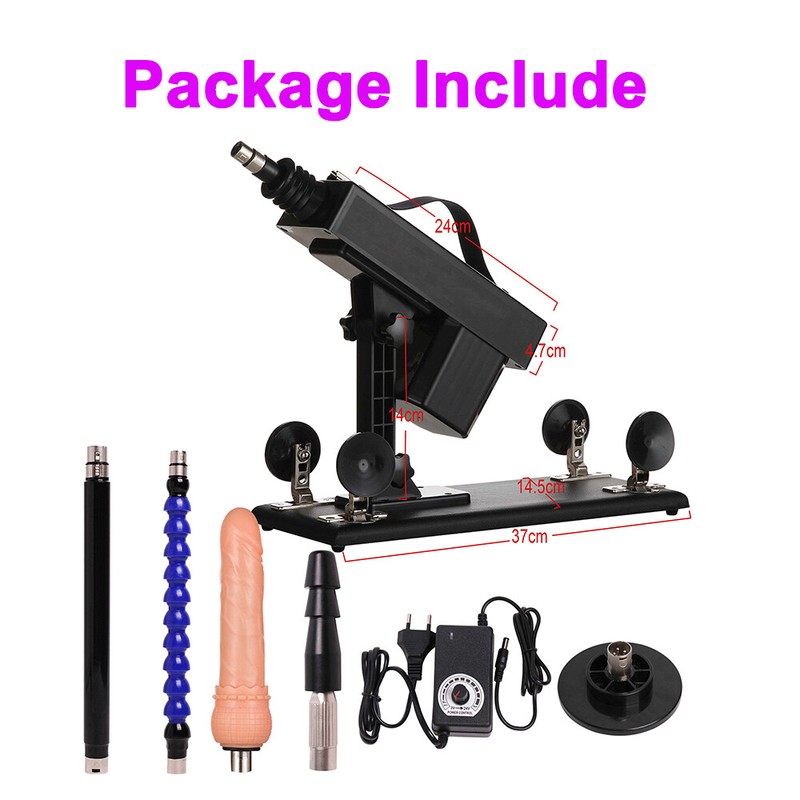 Automatic Electric Love Sex Machine Fuck-Machine Masturbation 5 Attachment Women gallery