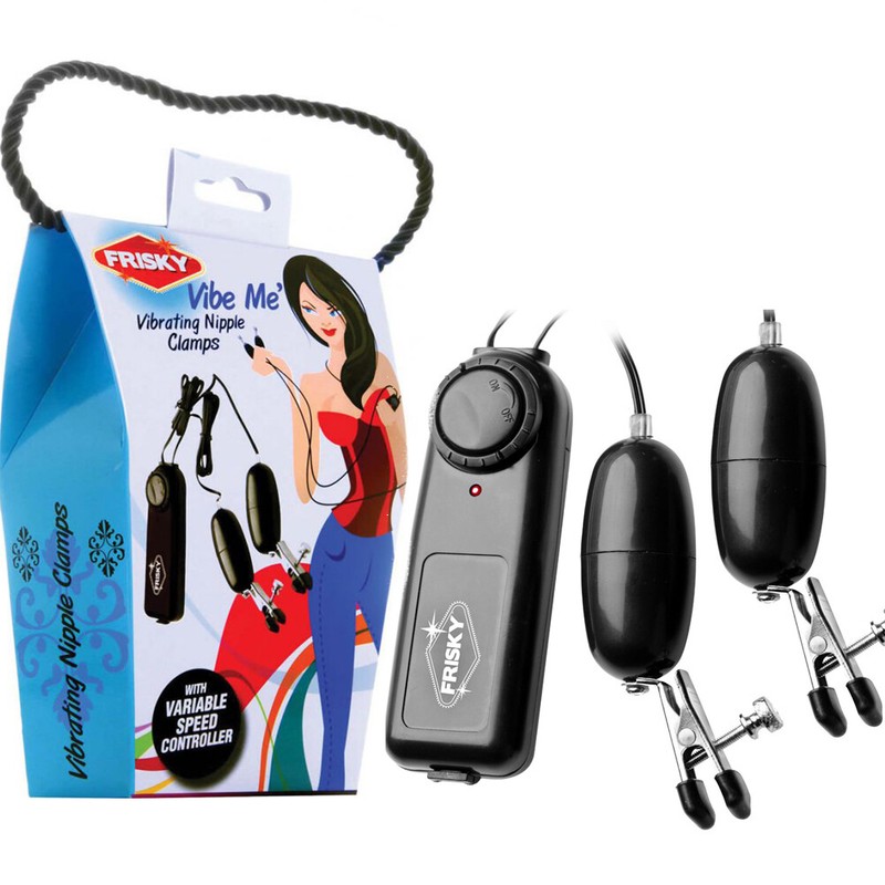 Vibrating-Nipple-Clamps-Press-Enlarger-Enhancer-Bondage-Female-Sex-Toys