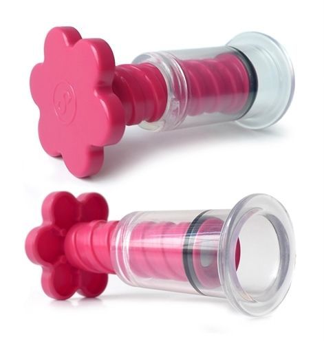 Kinklab T-Cups Nipple Titty Breast Suction Set with Activated Vacuum Pump Twist