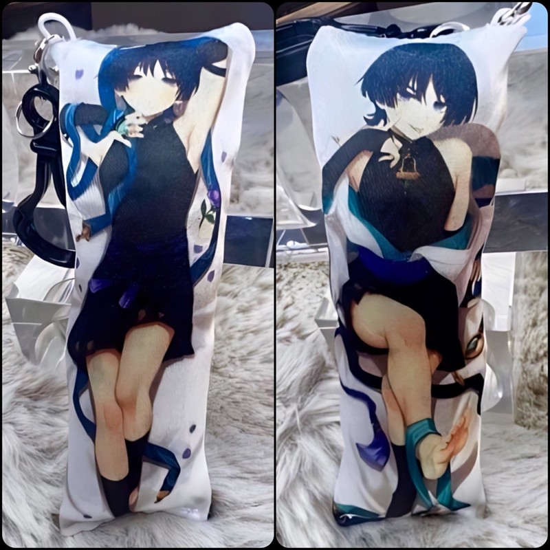 Handmade Wanderer Genshin Impact Anime Dakimakura Body Pillow Plush Keychain New