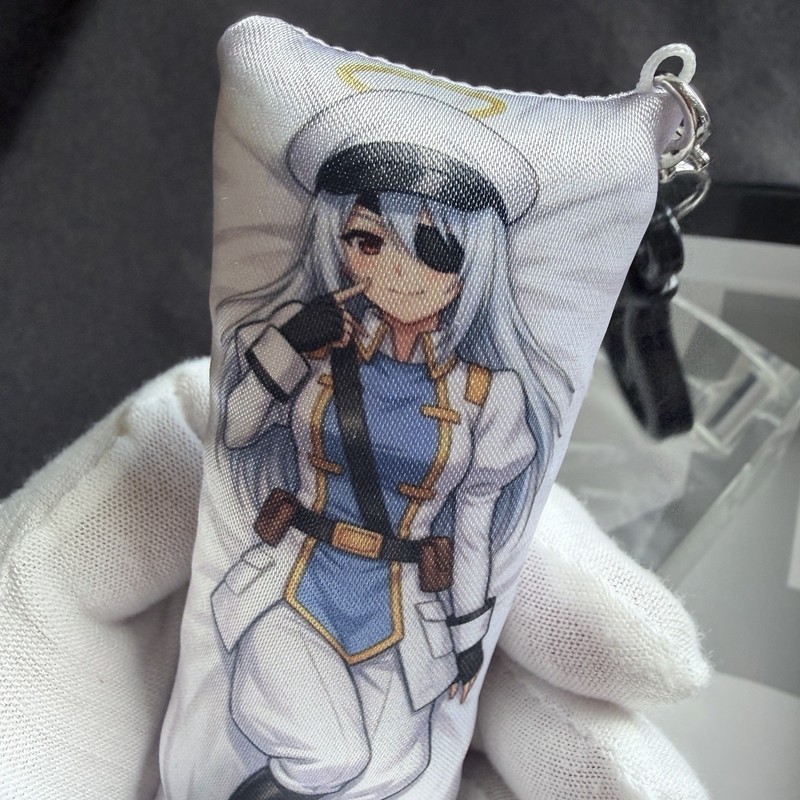 Handmade Zakuro Misukai Dokuro Chan Anime Dakimakura Body Pillow Keychain New gallery