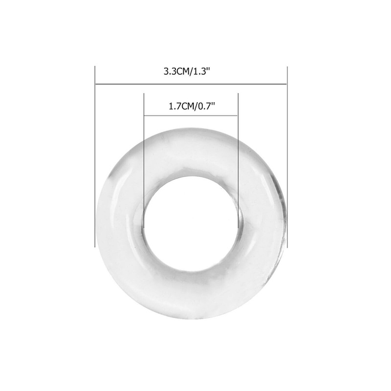 6Pcs Cock Ring Super Stretchy Strong Stay Harder Penis Rings for Men ED Solution gallery
