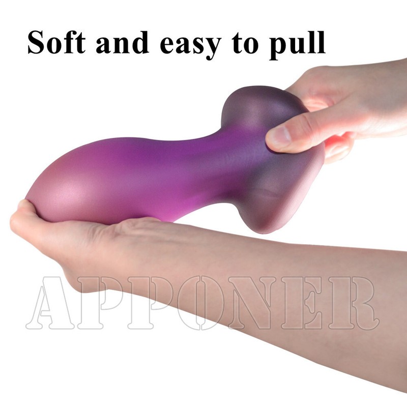 6 Sizes Silicone Big Anal Beads Balls Dilatador Anal Plug Sex Toy Huge Butt Plug gallery