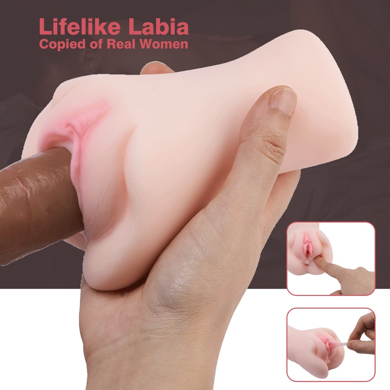 Realistic Male Masturbators Vagina Anal Pocket Pussy Sex Love Toys for-Men-Doll gallery