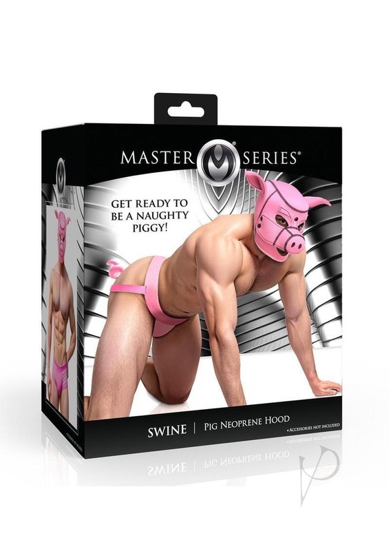 Master Series Swine Pig Neoprene Hood – Pink
