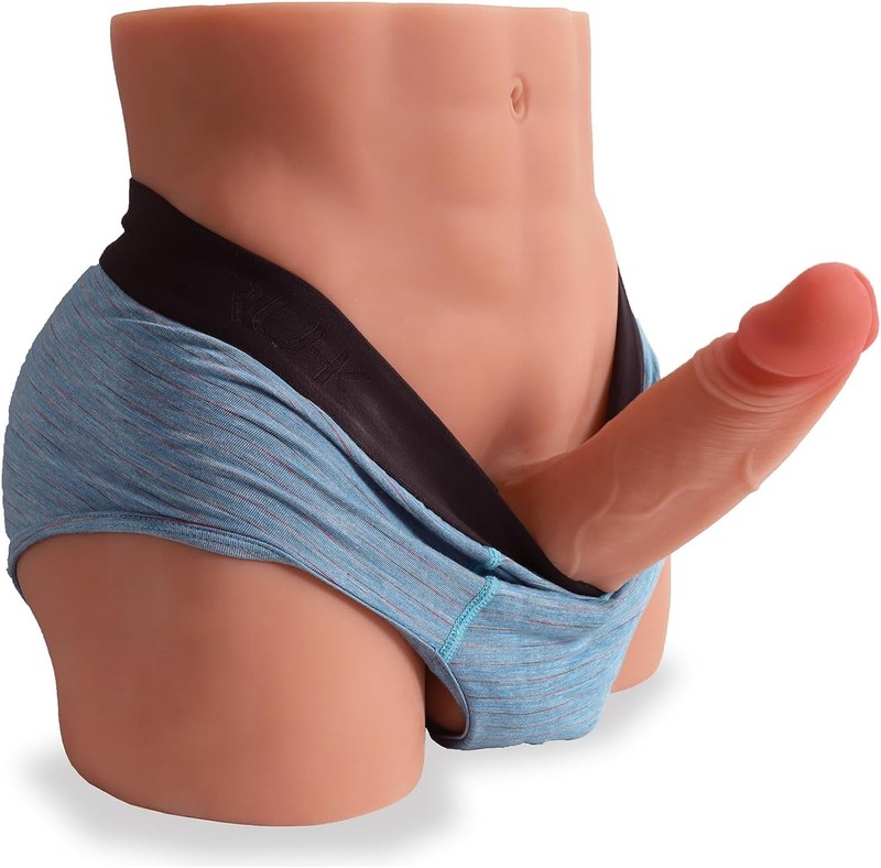 Love Toy Male Torso Sex TPE Doll Real Dildo Big Sex Toy Adult for women
