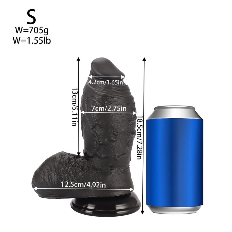 Huge Extra Large XL Big Thick Realistic G-spot Anal Dildo Women Penis Sex-Toy