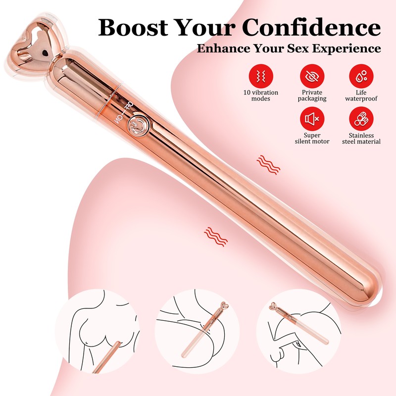 Bullet Vibrator Sex Toy Vibrating Modes Speeds Small Mini Wand Massager Dildo US gallery
