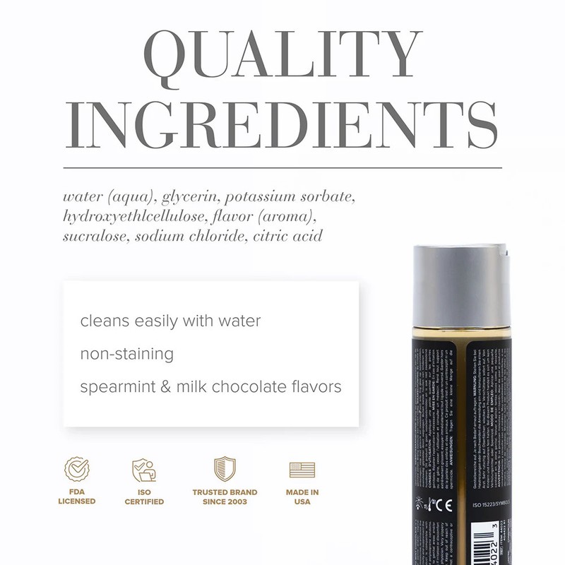 JO Gelato Mint Chocolate Flavored Water-Based Lubricant 4 oz. gallery