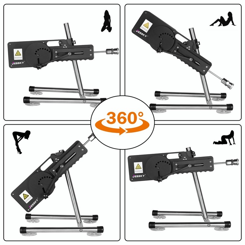 Premium Sex Machine Wireless Remote & APP Control with 5 Attachments for Man gallery