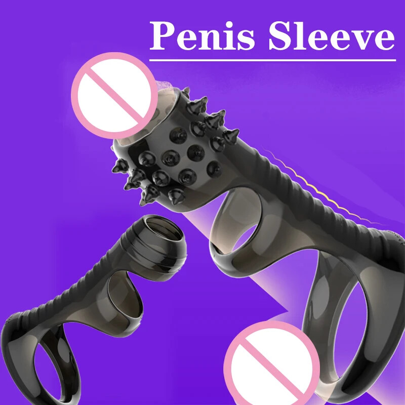 Couples Penis Ring Lock Male Men Sex Cock Penis Ring Erection Enhance Stretcher gallery