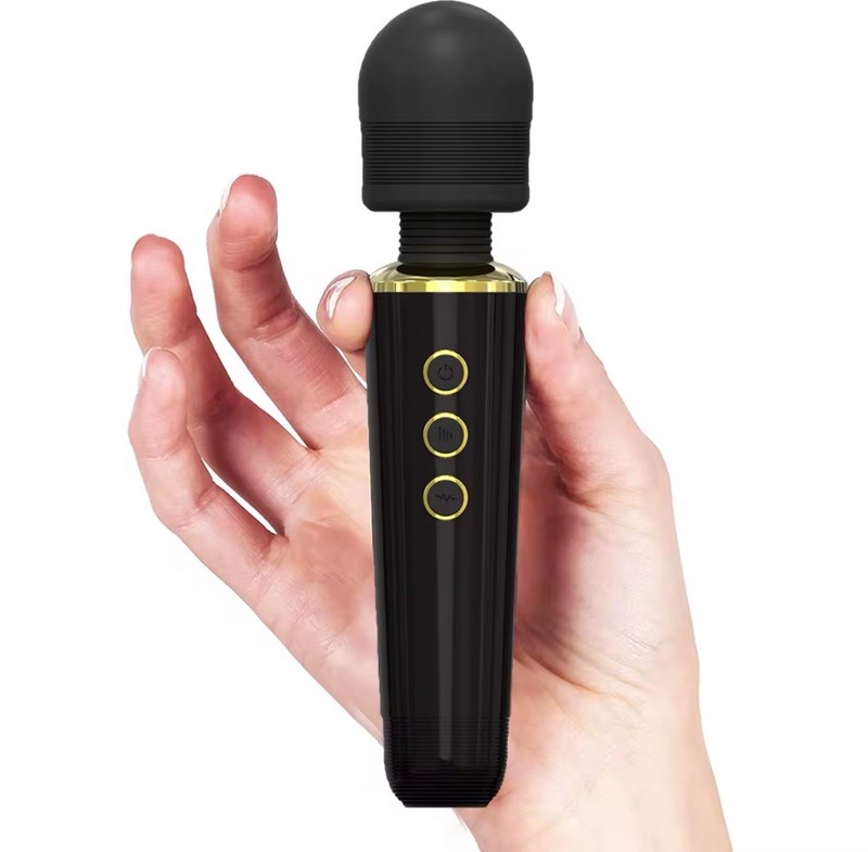 Melo Therapeutic Personal Massager Quiet In Waterproof 5 Speeds & 20 Patterns ￼