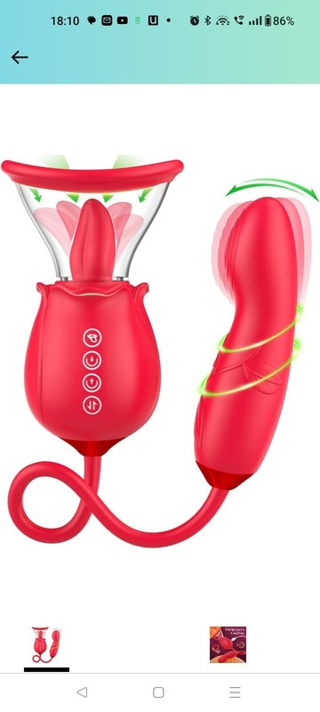 Rose Sex Toy for Women – 3in1 Upgrade Adult Sex Toys for Couples with 7…