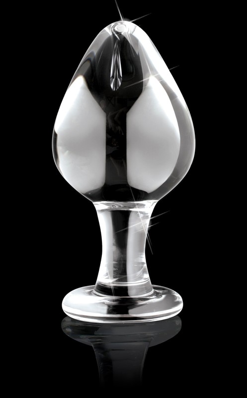 ICICLES No. 25 LUXURIOUS HAND BLOWN GLASS BUTT PLUG MASSAGER