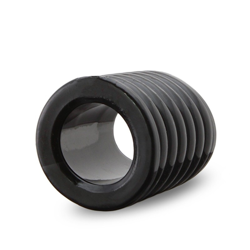 Stretchy Ribbed Thick Penis Ring Cock Cage Sleeve Girth Enhancer Enlarger gallery