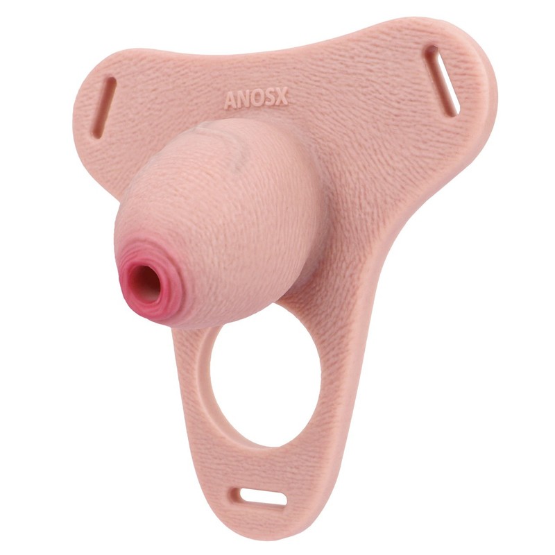 Strap-on Hollow Dildo - Silicone Penis Sleeve Male Extension Sex toys For Men gallery