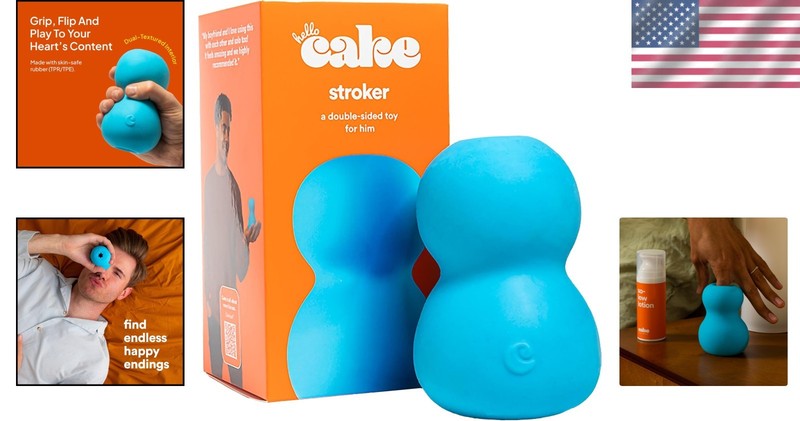 Double Sided Male Stroker with Dual Entrances for Enhanced Pleasure gallery