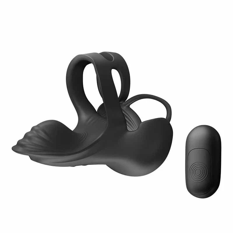 Electric Cockring Locking Multifunctional Stimulator-Vibrator Lubricants Couples gallery