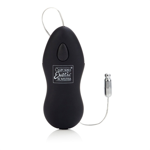 Whisper Micro Heated Bullet Black – Mini Bullet Egg Clitoral Vibrator Sex Toy