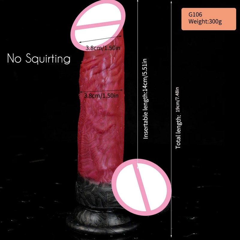 Thick Squirting Penis Silicone Ejaculation Realistic Dildo With Sucker Sex Toys