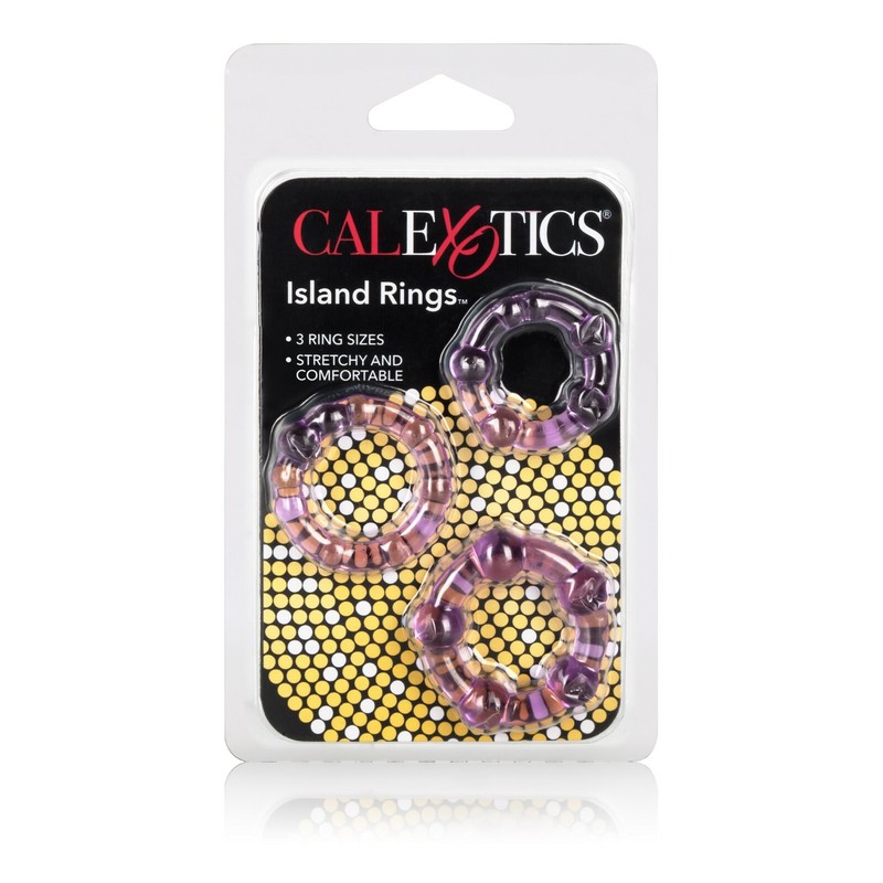 Island Cock Rings Purple - Male Penis Erection Enhancer Prolong Sex gallery